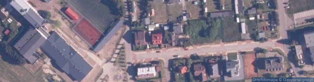 Zdjęcie satelitarne Wynajm Pokoi- Handel Detaliczny Jadwiga Kawczyńska