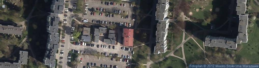 Zdjęcie satelitarne Wynajm Pokoi Joanna Andrzejewska-Wucoff