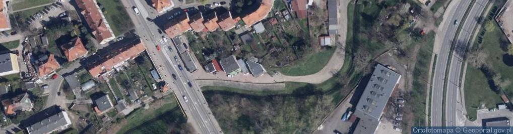 Zdjęcie satelitarne Wypożyczalnia Kaset Video Roxana Gołuszko Marek Gądek Ireneusz