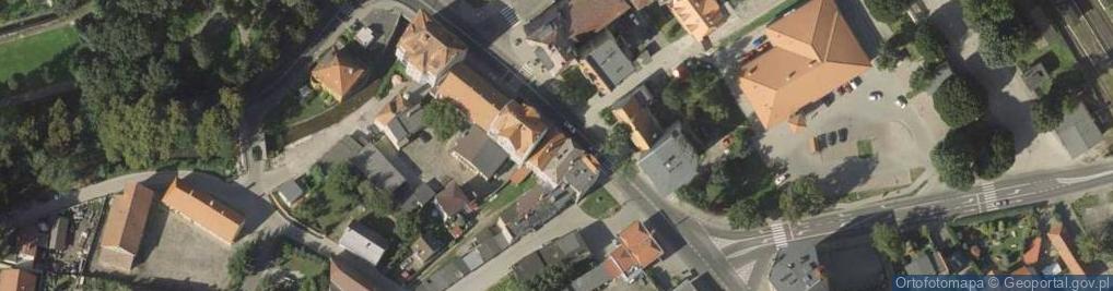 Zdjęcie satelitarne Wypożyczalnia Kaset Video Spółka Cyw.M.Łaptos z.Szatan, Lwówek Śląski