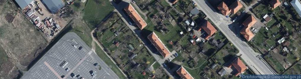 Zdjęcie satelitarne Wypożyczalnia Kaset Wojciechowska Maria