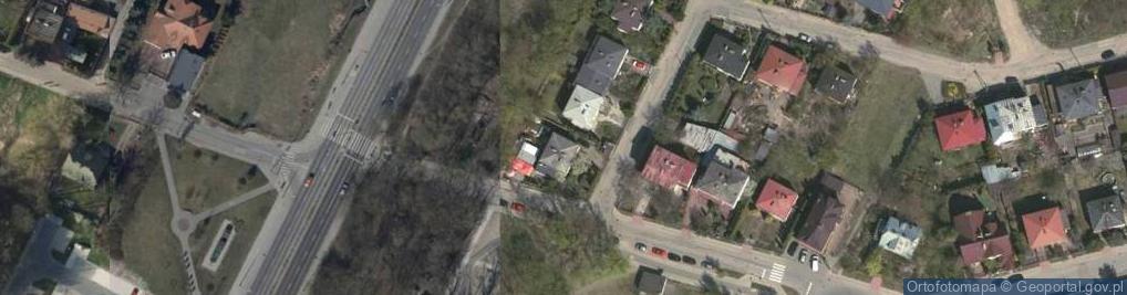 Zdjęcie satelitarne Wypożyczalnia Przyczep K.K.N Artur Knaf