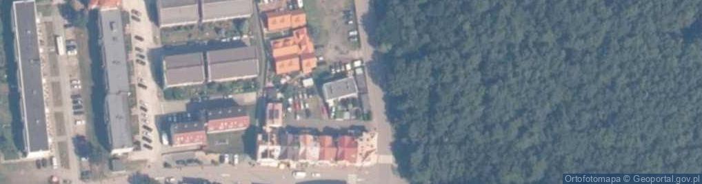 Zdjęcie satelitarne Wypożyczalnia Skuterów Astor Parking Foka
