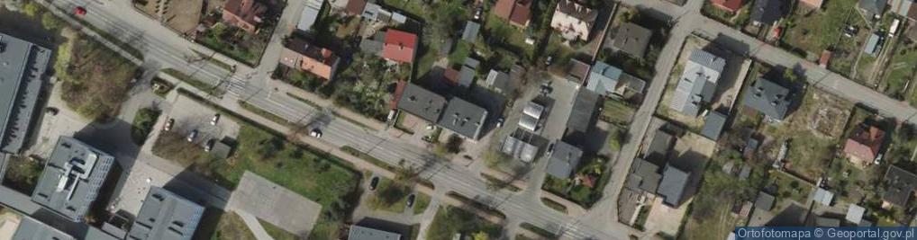 Zdjęcie satelitarne Wypożyczalnia Video Kaset Piotr Warda