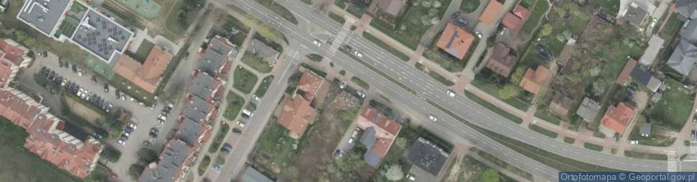 Zdjęcie satelitarne Wyrób i Sprzedaż Pokrowców Samochod J Zielińska w Wierciszewska