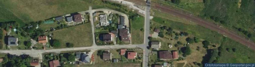 Zdjęcie satelitarne Wyrób i Sprzedaż Wieńców i Kwiatów - Czesław Błażyczek