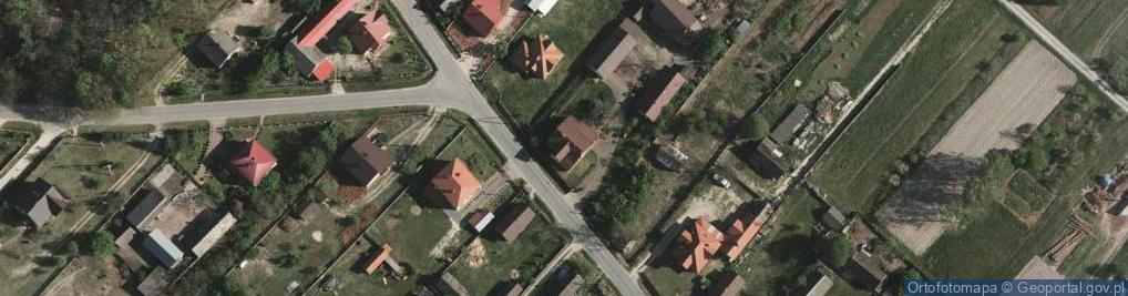 Zdjęcie satelitarne Wyrób i Sprzedaż Wyrobów z Wikliny