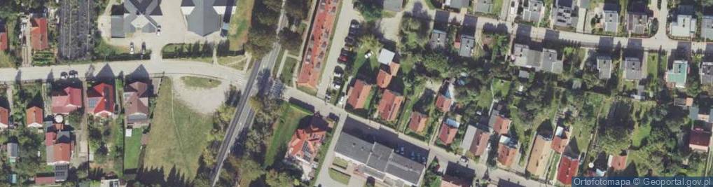 Zdjęcie satelitarne Wyrób Pantofli i Trepów