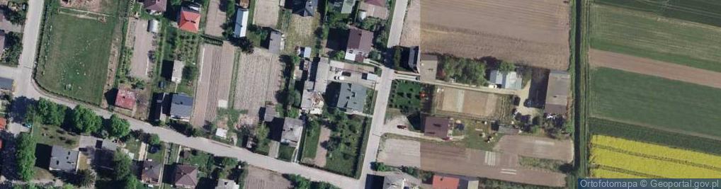 Zdjęcie satelitarne Wyrób Wędlin Domowych Dymek Mirosław Zgodziński