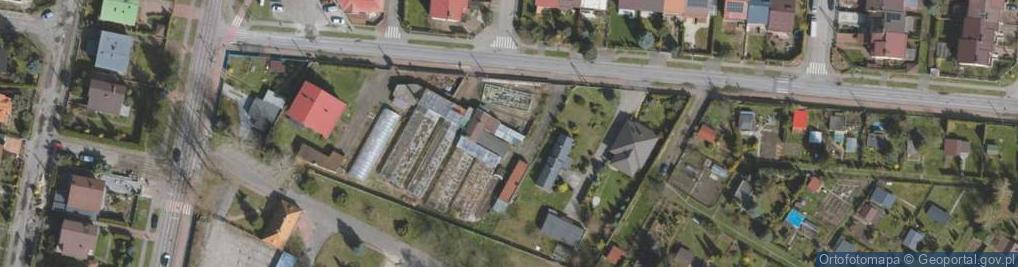 Zdjęcie satelitarne Wyrób Wieńców i Wiązanek Pogrzebowych