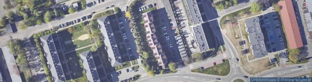 Zdjęcie satelitarne Wyroby z Drutu