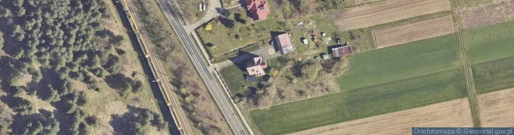 Zdjęcie satelitarne Wyroby z Wikliny