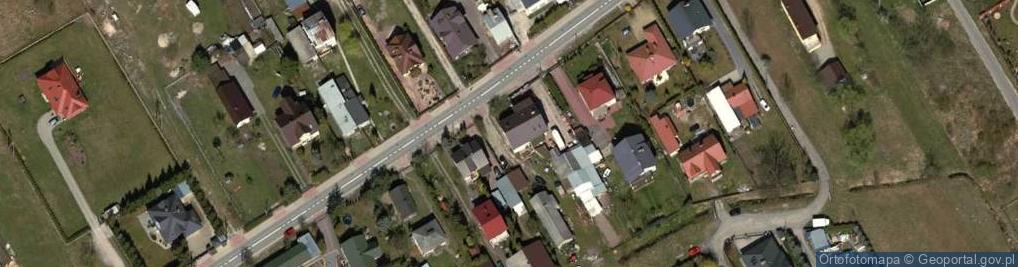 Zdjęcie satelitarne Wyrzykowska Elżbieta Przedsiębiorstwo Produkcyjno Handlowe Cezar