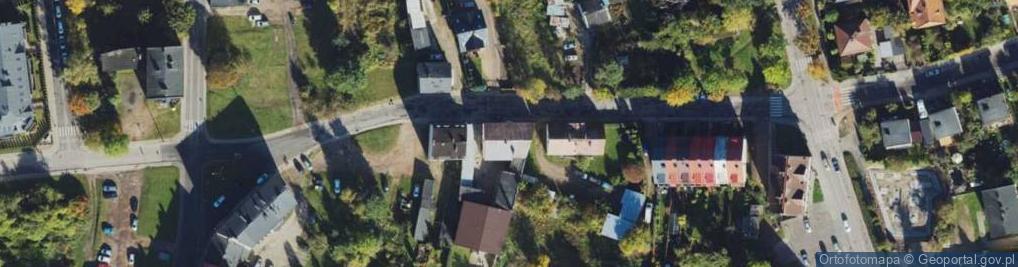 Zdjęcie satelitarne Wytwarzanie Artykułów z Tworzyw Sztucznych Ryszard Stępień