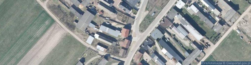 Zdjęcie satelitarne Wytwarzanie Mat Słomianych Pydynkowski Mirosław