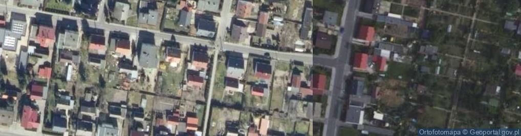 Zdjęcie satelitarne Wytwarzanie Woreczków Foliowych Zofia Rogozinska