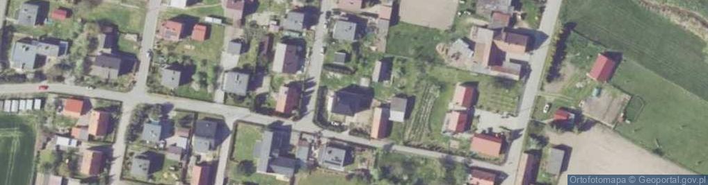 Zdjęcie satelitarne Wytwarzanie Wyrobów Ceramiki Szlachetnej Exp Imp Gruszka w Gudzikowski w