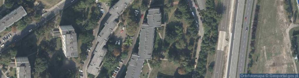 Zdjęcie satelitarne Wytwarzanie Wyrobów z Cynku i Aluminium