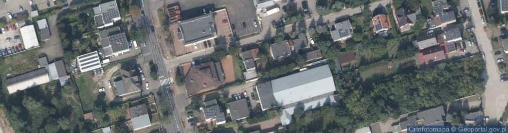 Zdjęcie satelitarne Wytwórnia Artykułów z Gumy Gumitom Tomaszewski z Tomaszewska M