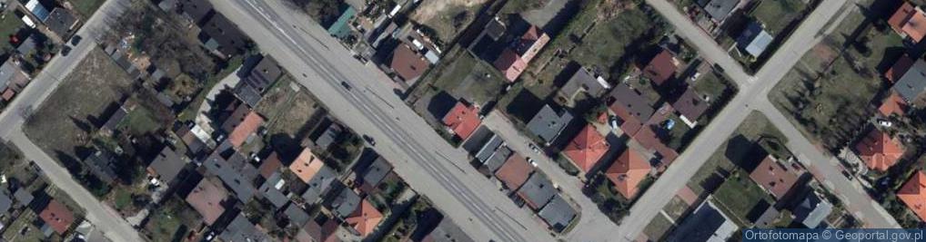 Zdjęcie satelitarne Wytwórnia Betonów Konstrukcyjnych Andrzej Brzostowicz Janusz Nowakowski