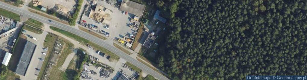 Zdjęcie satelitarne Wytwórnia Materiałów Budowlanych