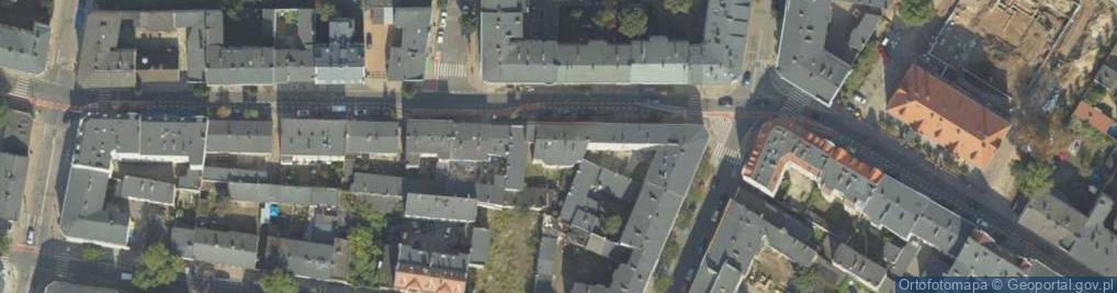Zdjęcie satelitarne Wytwórnia Ozdób Choinkowych Wanda Rafał Nowicki Zygmunt Mistur