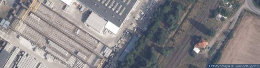 Zdjęcie satelitarne Wytwórnia Podkładów Strunobetonowych S.A.