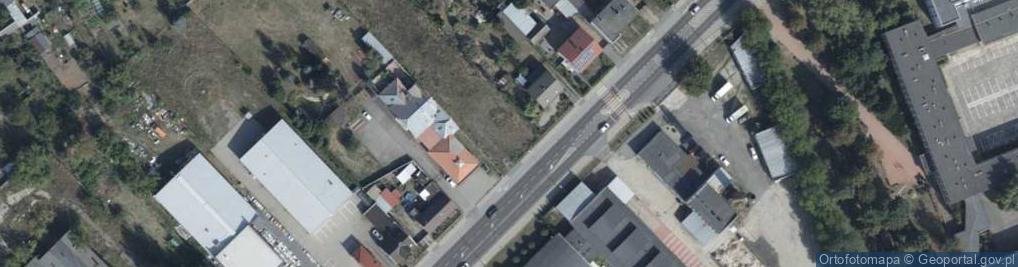 Zdjęcie satelitarne Wytwórnia Wód Gazowanych