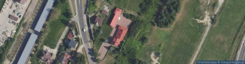 Zdjęcie satelitarne Wytwórnia Wód Mineralnych Fructon Józef Szymański