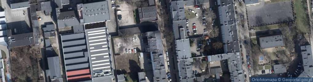 Zdjęcie satelitarne Wyższa Szkoła Edukacji Zdrowotnej w Łodzi