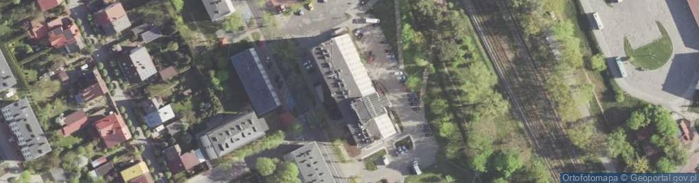 Zdjęcie satelitarne Wyższa Szkoła Ekonomiczna w Stalowej Woli