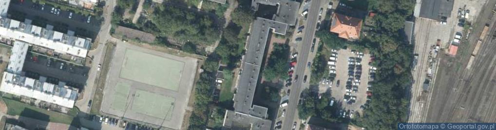 Zdjęcie satelitarne Wyższa Szkoła Humanistyczna Towarzystwa Wiedzy Powszechnej