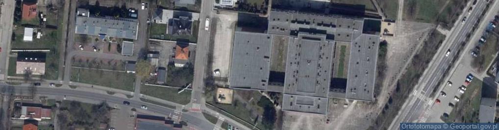 Zdjęcie satelitarne Wyższa Szkoła Inżynierska w Ostrowie Wielkopolskim