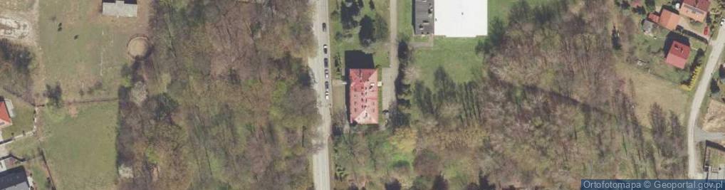 Zdjęcie satelitarne Wyższa Szkoła Inżynieryjno Ekonomiczna z Siedzibą w Rzeszowie