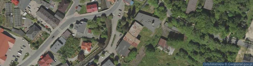 Zdjęcie satelitarne Wyższa Szkoła Menedżerska w Jeleniej Górze z Siedzibą w Jeleniej Górze