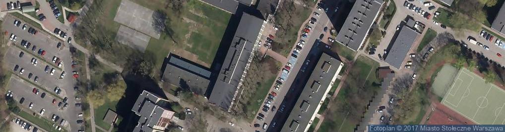 Zdjęcie satelitarne Wyższa Szkoła Pedagogiczna TWP