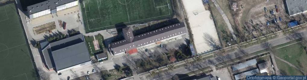 Zdjęcie satelitarne Wyższa Szkoła Sportowa im Kazimierza Górskiego w Łodzi