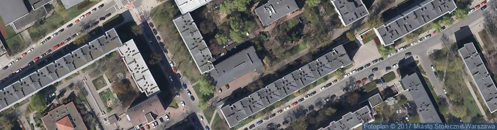 Zdjęcie satelitarne Wyższa Szkoła Ubezpieczeń i Bankowości