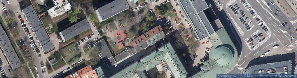 Zdjęcie satelitarne XVII Liceum Ogólnokształcące im Andrzeja Frycza Modrzewskiego