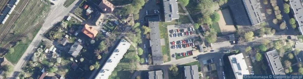 Zdjęcie satelitarne Yacht Klub Polski w Inowrocławiu