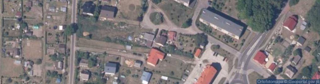 Zdjęcie satelitarne z D Naprawy Samochodów Maszyn i Narzędzi Roln Elmech Hała Henryk