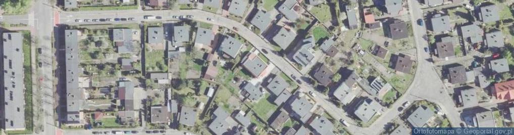 Zdjęcie satelitarne z D Projektowania Kierowania Nadzorowania i Wykonawstwa Robót Projbud MGR Inż Leszno
