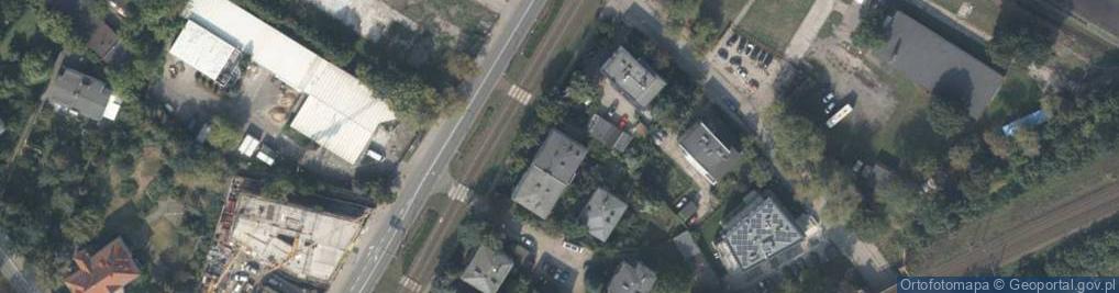 Zdjęcie satelitarne z Klasą