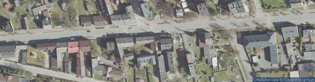 Zdjęcie satelitarne z P H Skat Teresa Busiek Andrzej Bogusławski