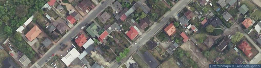 Zdjęcie satelitarne z.P.H.U Grant - T - Żyrardów, ul.Leszno 30 A
