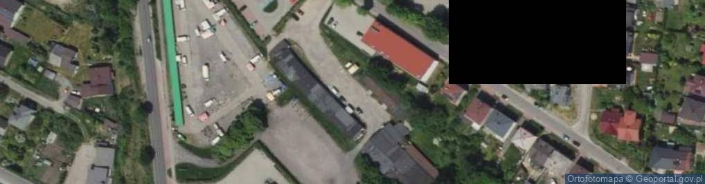 Zdjęcie satelitarne z.P.H.U.Meblopol Łazy i.L.Brewka ul.Topolowa 6 42-450 Łazy