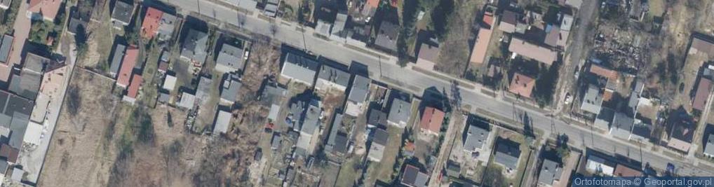Zdjęcie satelitarne z P H