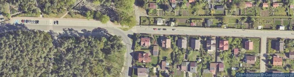 Zdjęcie satelitarne z P U H Apol Stelmach Andrzej Stelmach Iwona