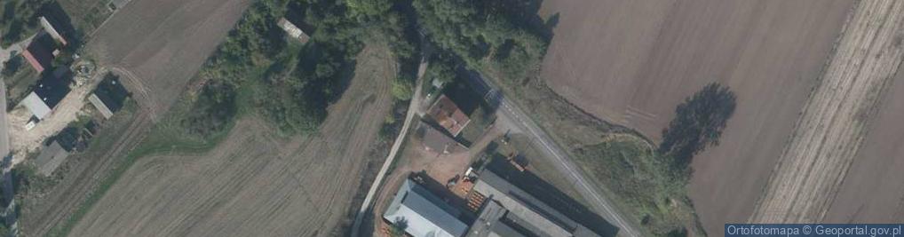 Zdjęcie satelitarne z.P.U.H Skorpion Woch Józef Cegielnia Tyszowce