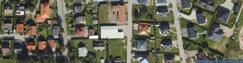 Zdjęcie satelitarne z P U Mebli Damar Sala Marcin Godziński Damian